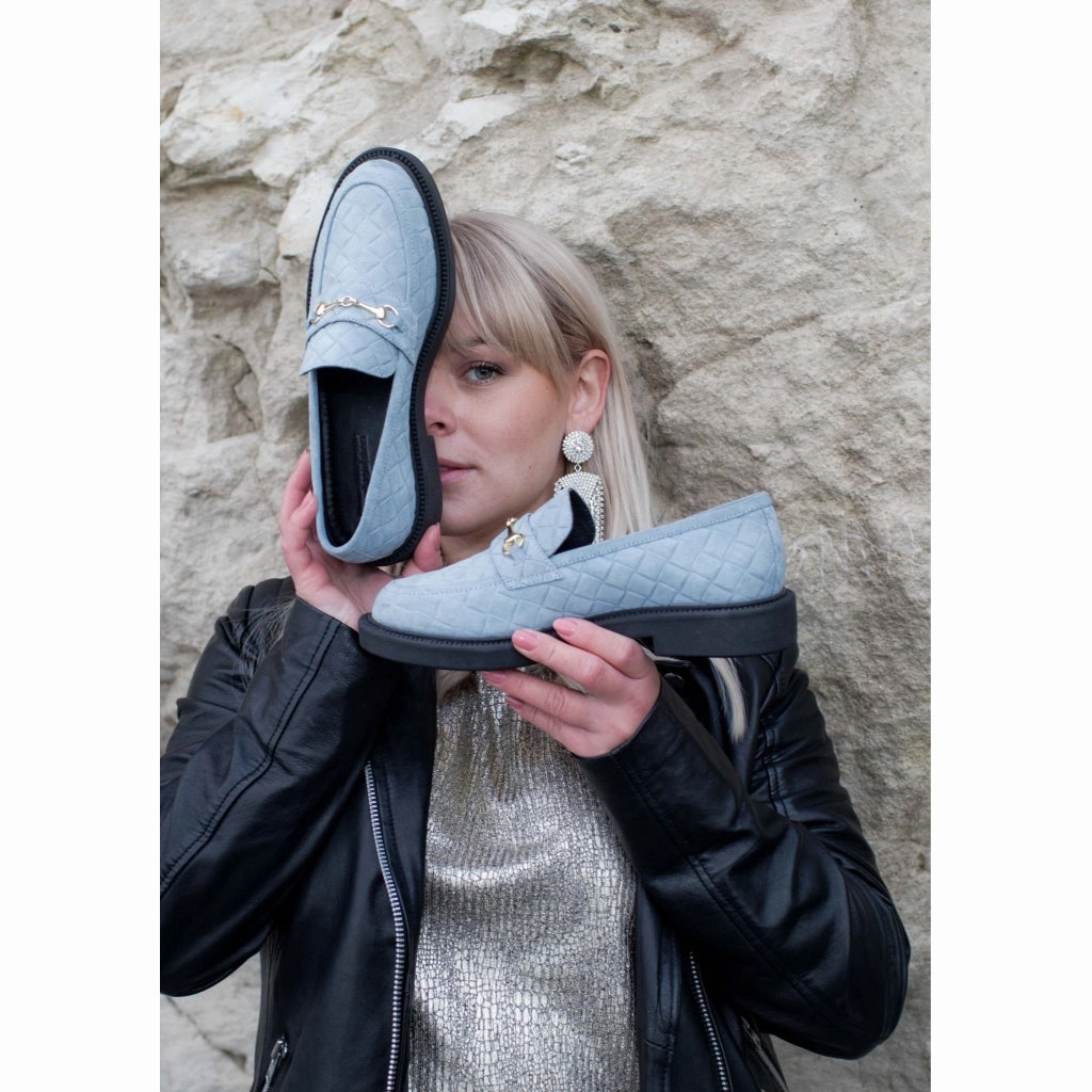 Cypres Loafers ONLY THE SKY - SKY BLUE