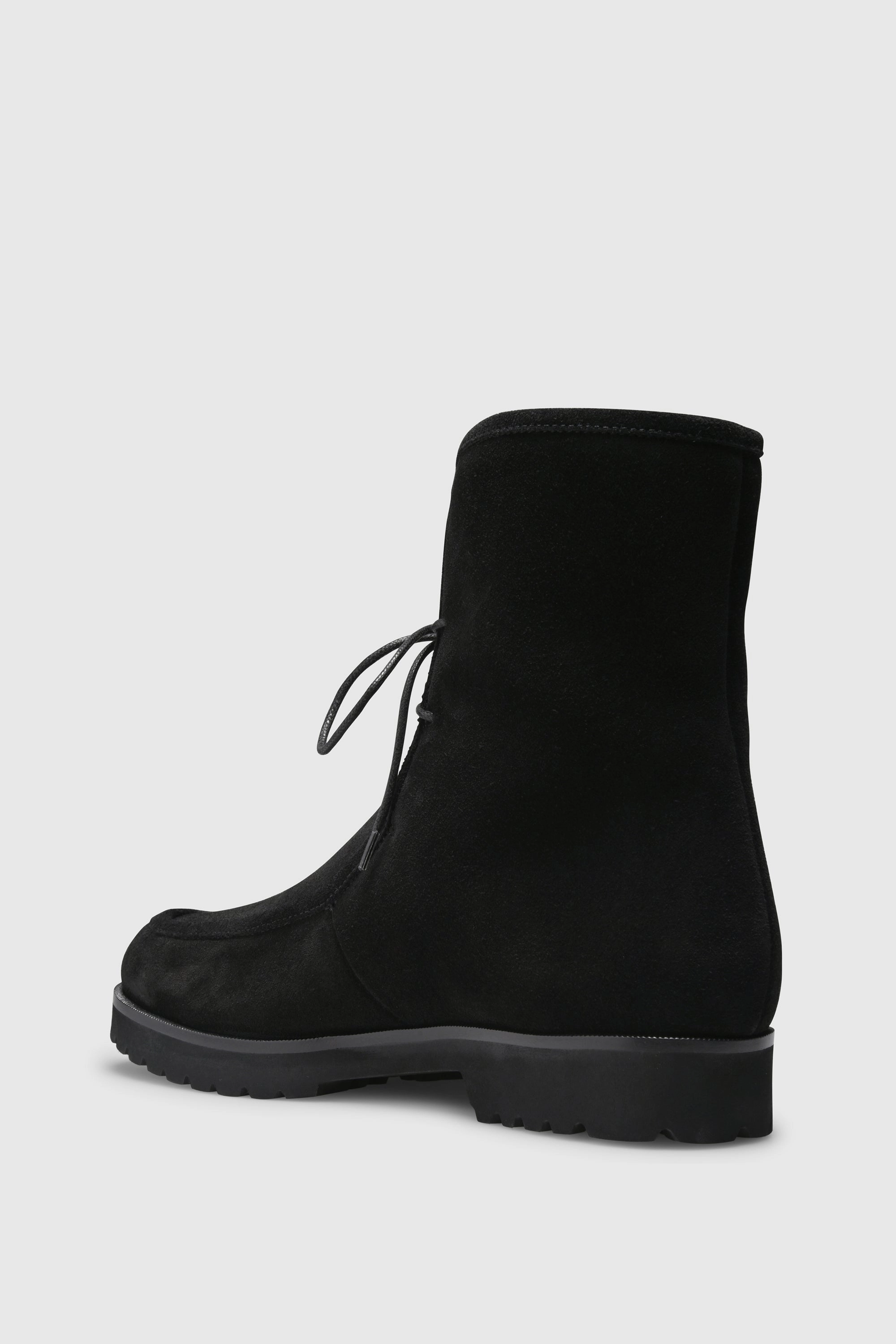 Stiefelette 9484 Velour Black Shearling Black Stiefel Tommy Jeans