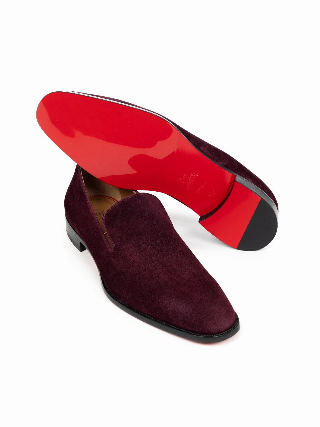 Danny Flex Slipper  Veau-Velours  Amara Weiss Lederschuhe