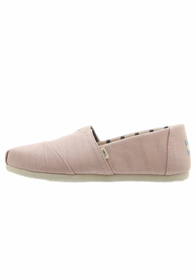 10015250 WM SPNSH Villa HRTG Canvas pink Pantoffeln Hausschuhe