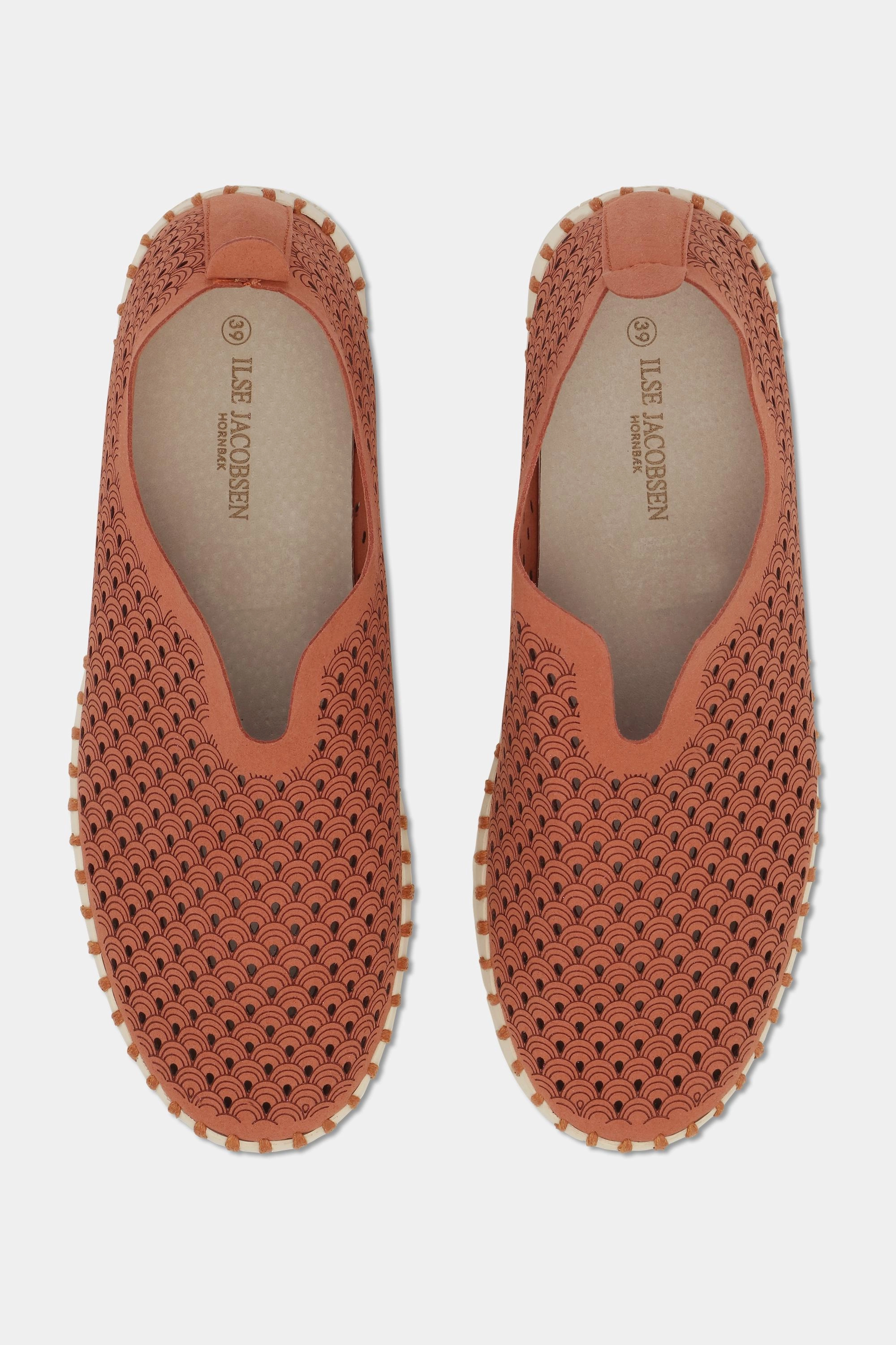 Filzpantoffeln Hüttenschuhe Hausschuhe Pantoffeln Platform Tulip Slipper - Light Brick