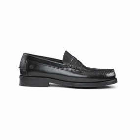 White Mountain Loafers Playboy Dallas Black Polido