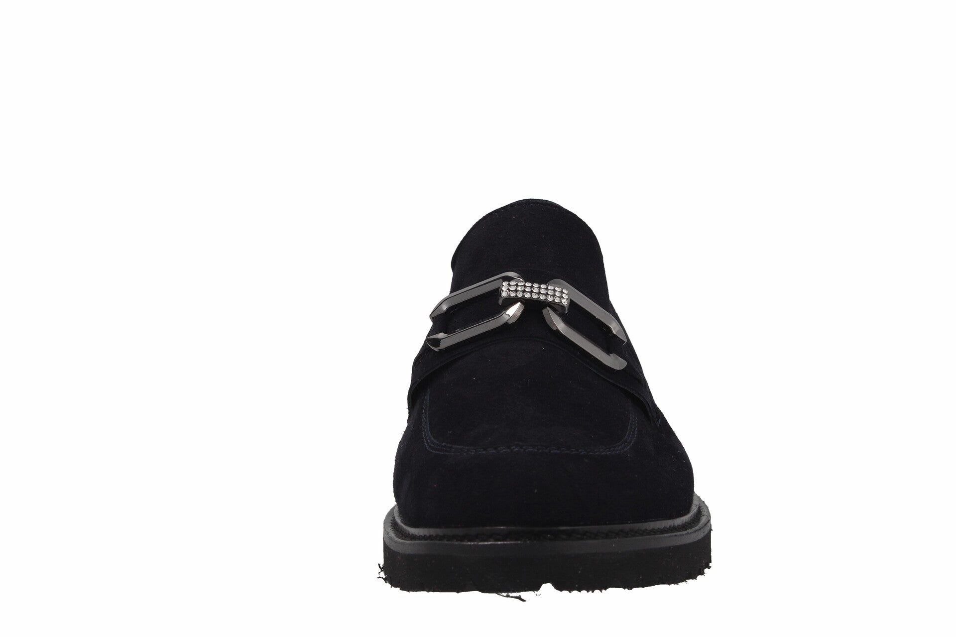 Brbel  midnightblue  Slipper  B3087 Leder Fell Pantoffeln