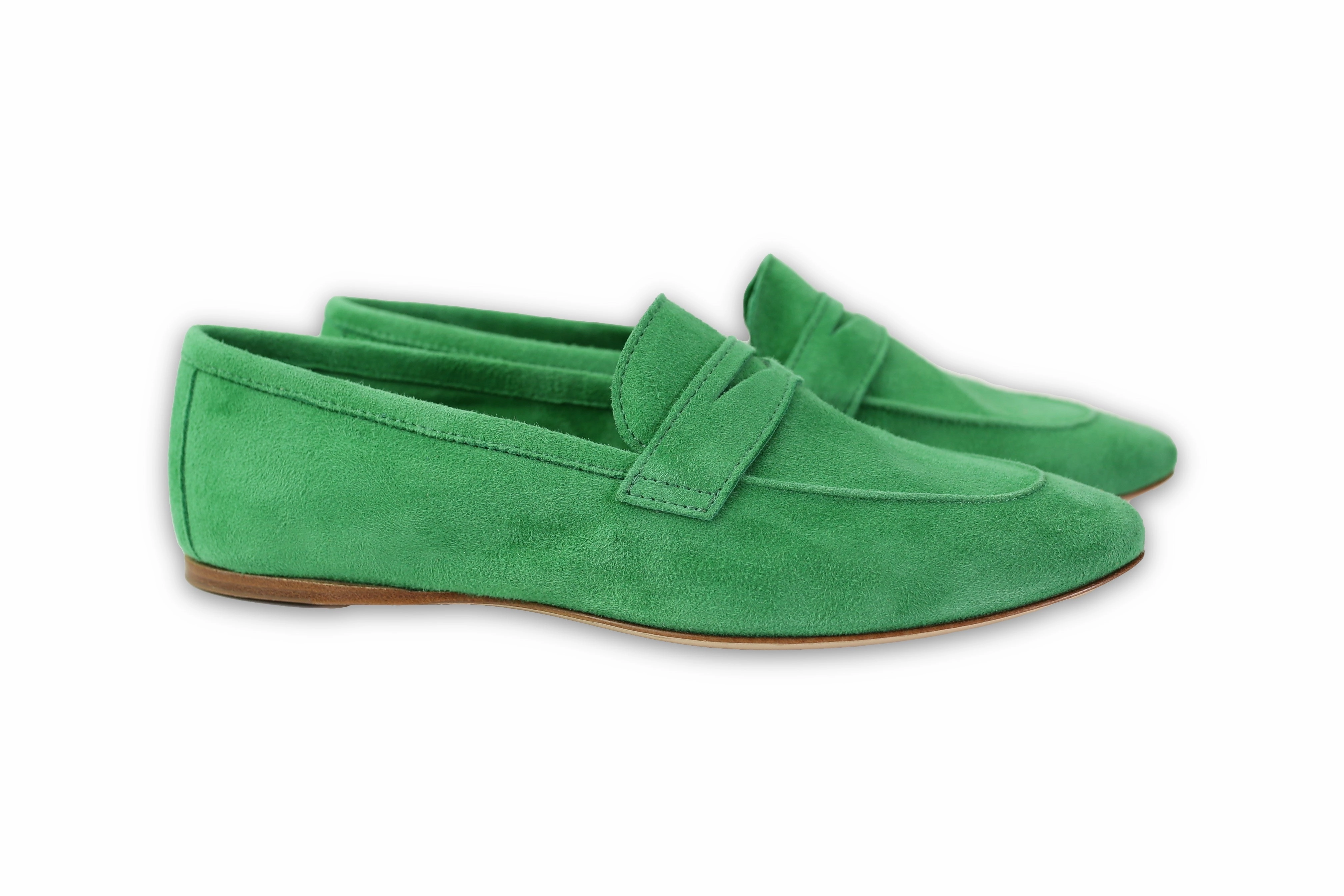 Pocket Primula Green Jeans To Wear With Loafers