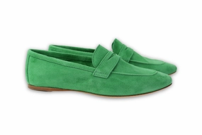 Driving Shoes Vs Loafers Pocket Primula Green
