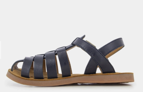 Pom D'Api Plagette Stitch Papa Marine Apple Eden Sandalen