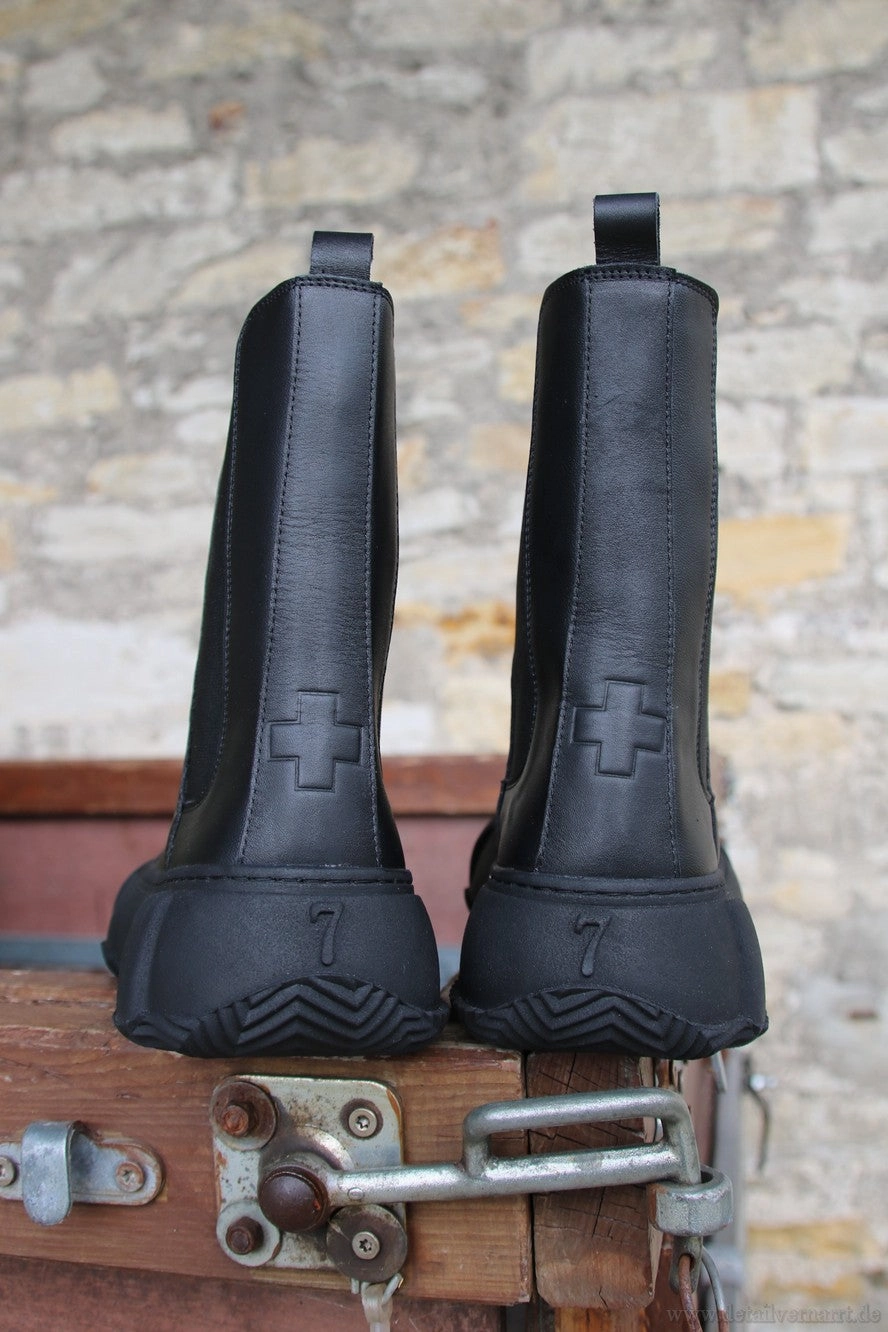 Rain Chelsea Boots Pluslavie / Pl Chelsea-Boots in schwarz - vegetarisches Leder