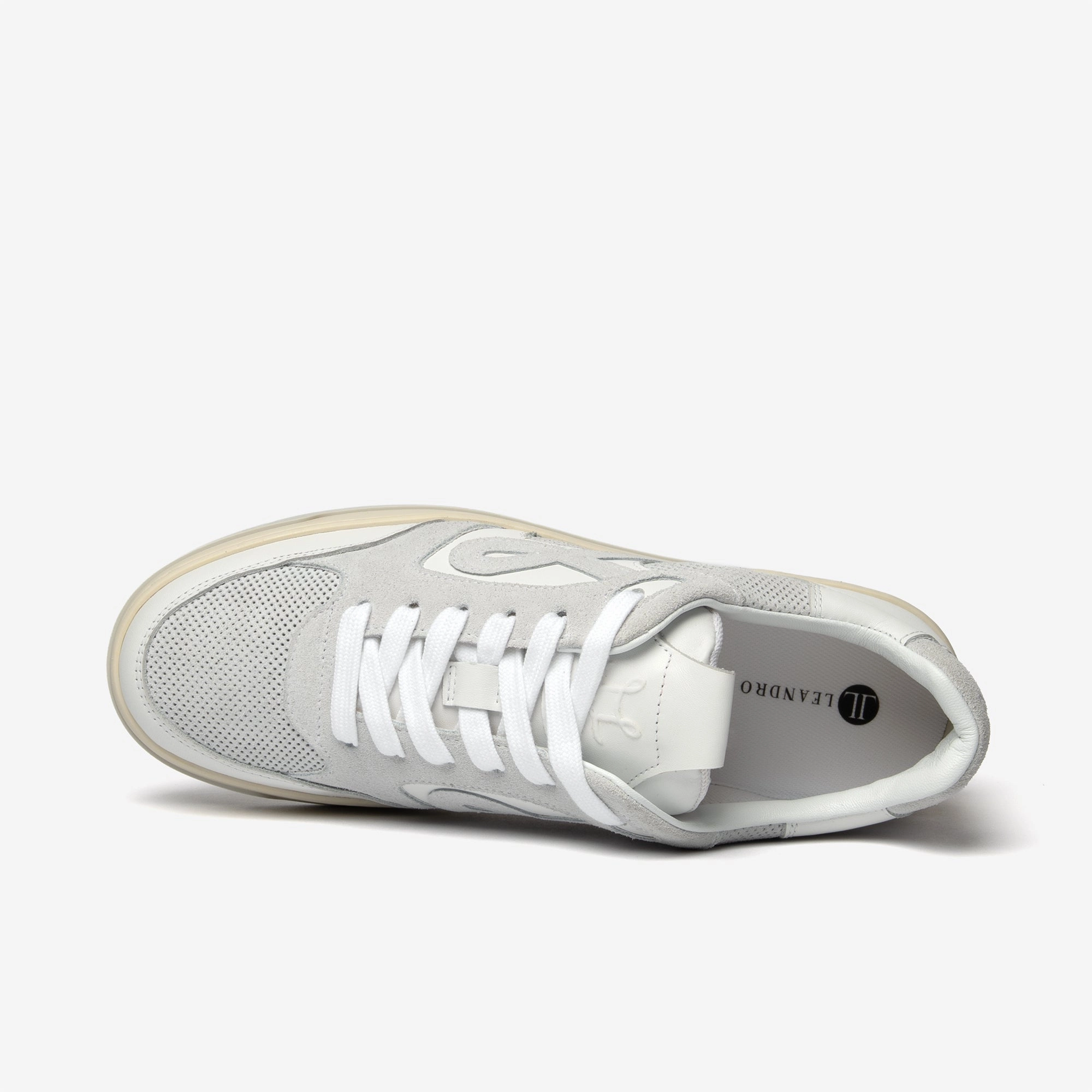 Sneaker Größe 36 PRE ORDER - Low Top - Rivo - White/Beige