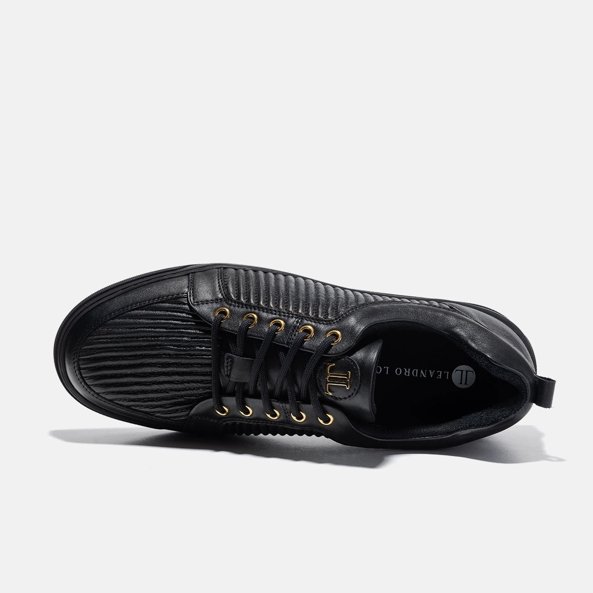 Db Sneaker Low Top - Ezio - Black Leather Stripe