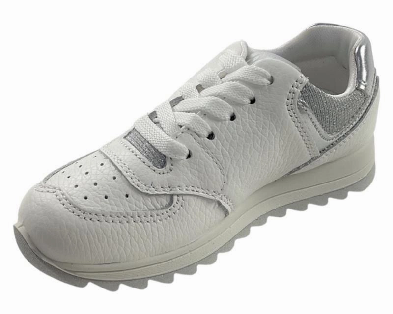 Dance Sneaker Primigi Mdchen Sneaker Wei/Glitzer 7383155