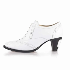 Jav White High Heels Schuhe