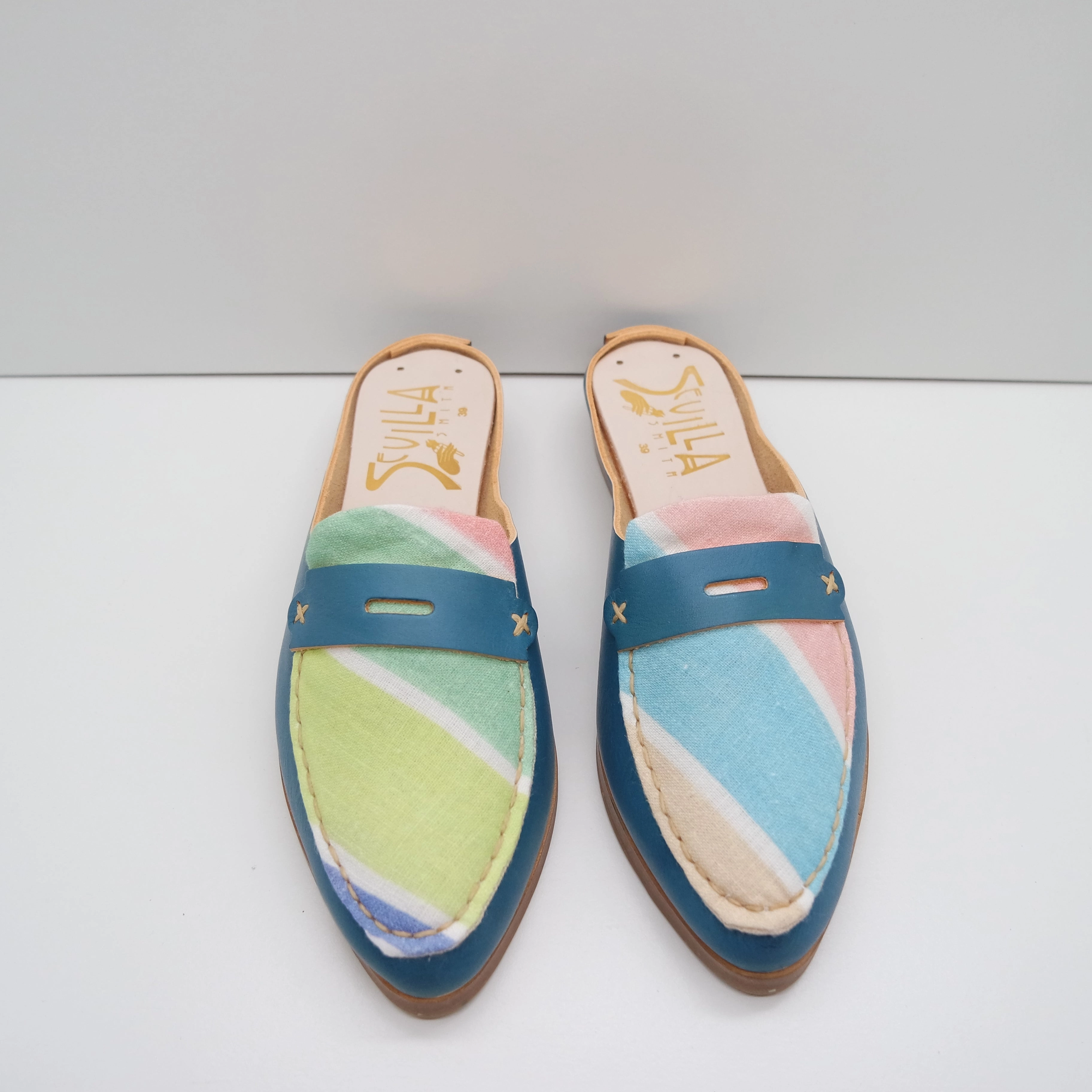 Laura Piana Loafers READY MADE. SIZE 39. THE MIA. CEBU. 2CM HEEL. SLOW GOODS STUDIO LAKE 10