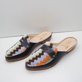 READY MADE. SIZE 40. THE MIA. NORI. 2CM HEEL. MISSONI LAKE 18 Instagram Loafers