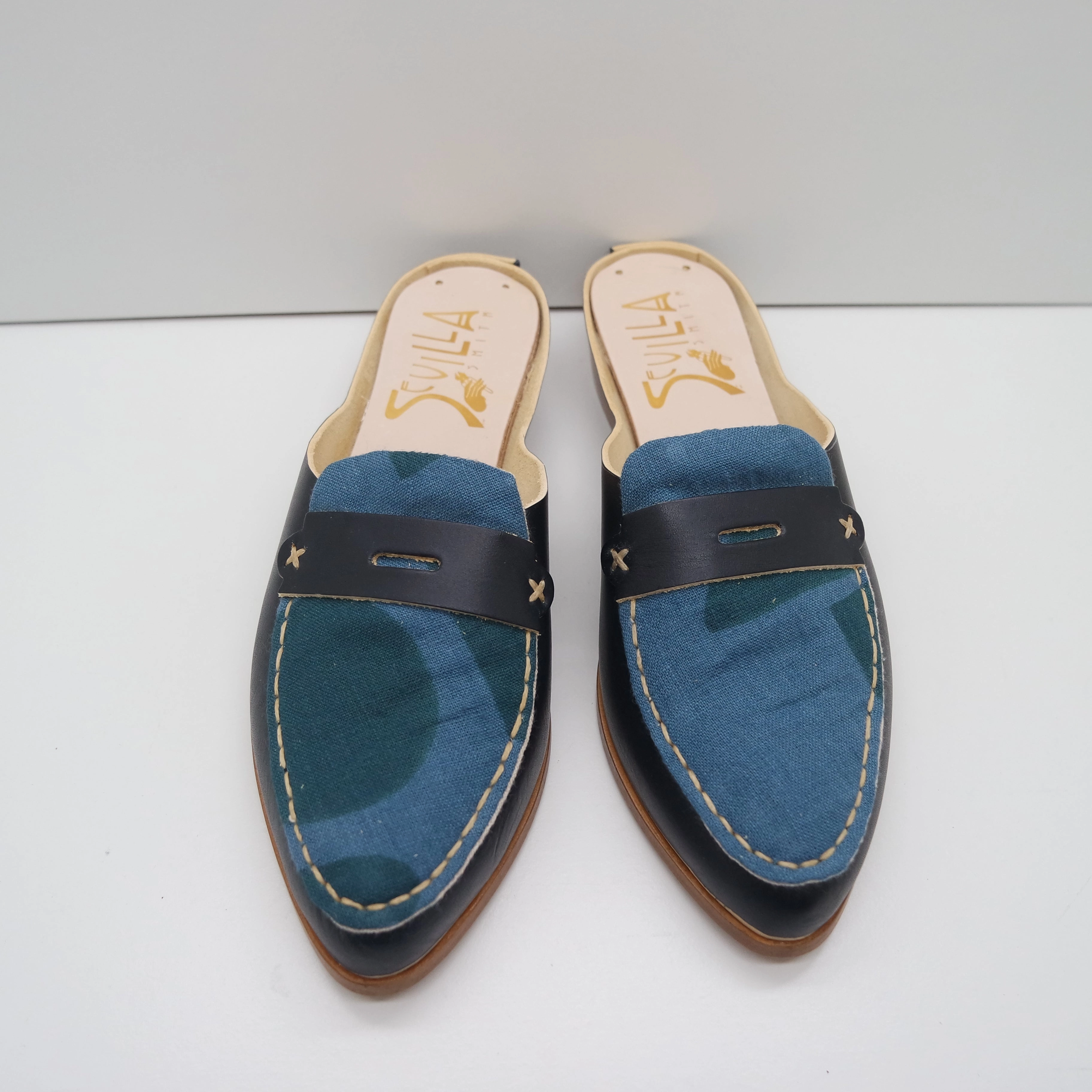 Best Belgian Loafers READY MADE. SIZE 40. THE MIA. NORI. 2CM HEEL. SLOW GOODS STUDIO LAKE 15