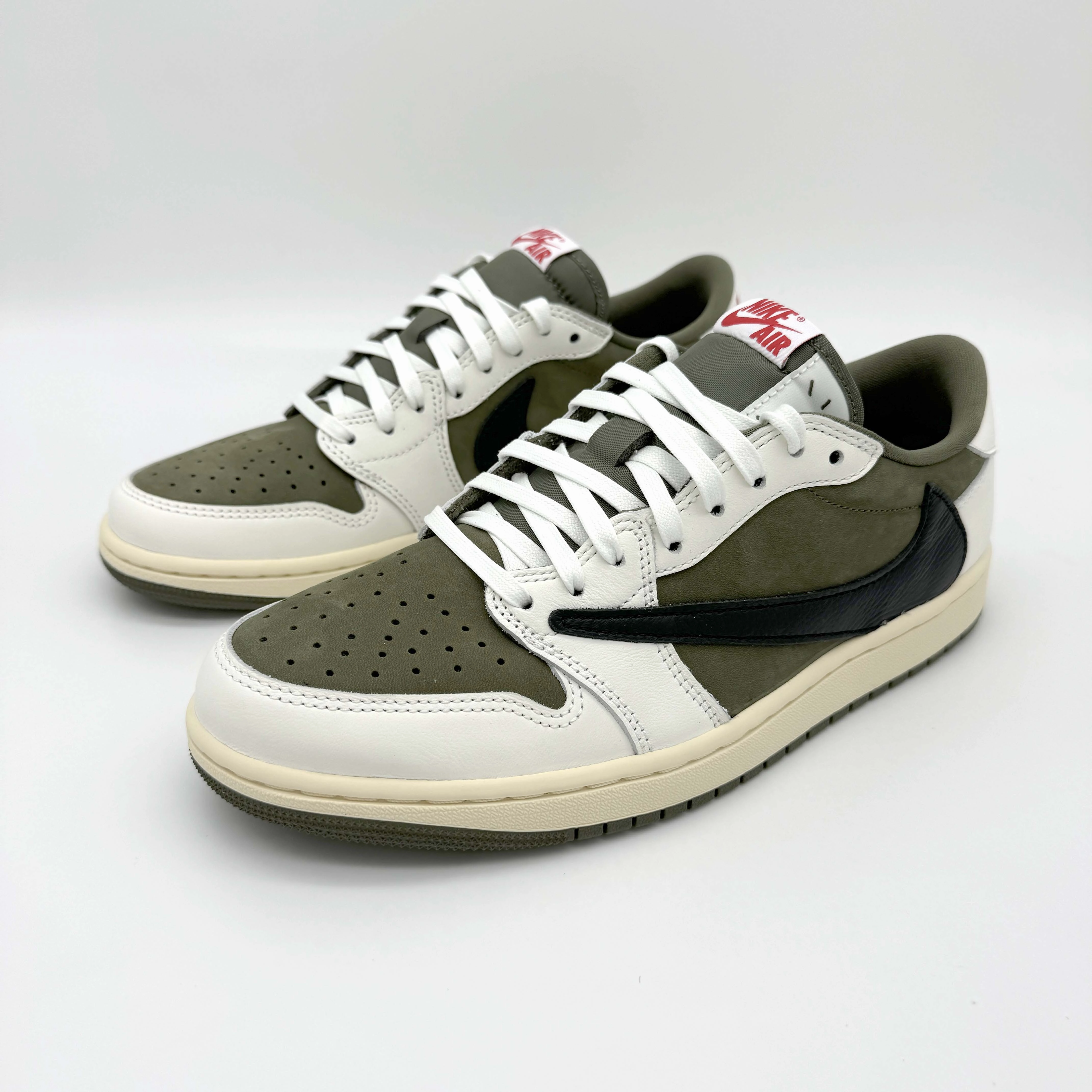 Schuhe Copenhagen Sneaker Jordan 1 Retro Low OG Travis Scott Medium Olive