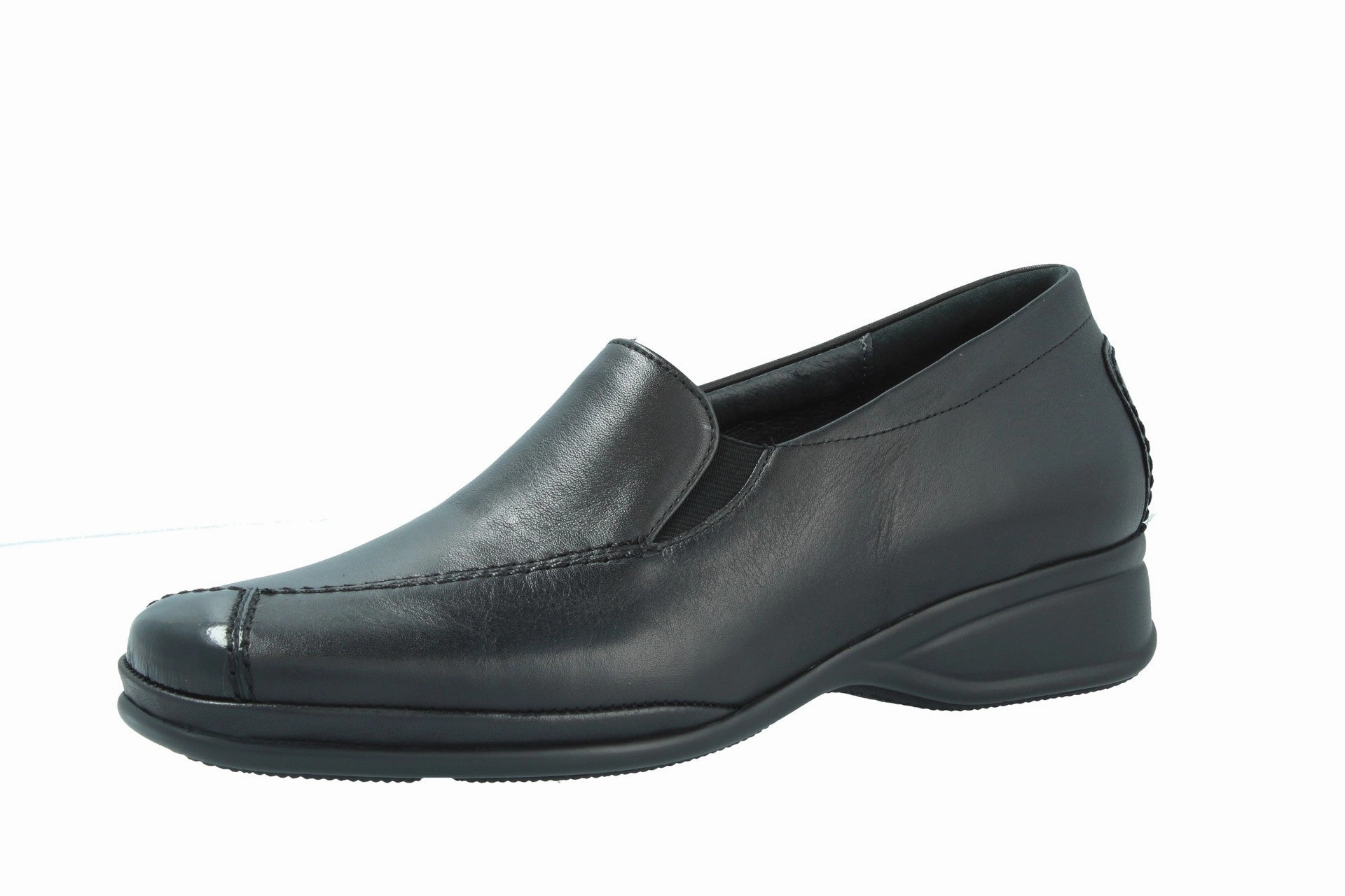 Pantoffeln Filzen Buch Ria  schwarz  Slipper  R1635