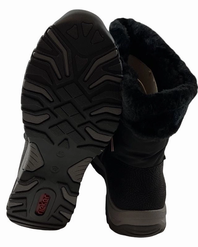 Superfit Gore Tex Stiefel Rieker Damen Stiefel M9683-00 Schwarz  Rieker-TEX