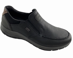 Amazon Pantoffeln Rieker Herren Slipper Halbschuh  extra weit 03651-00 Schwarz