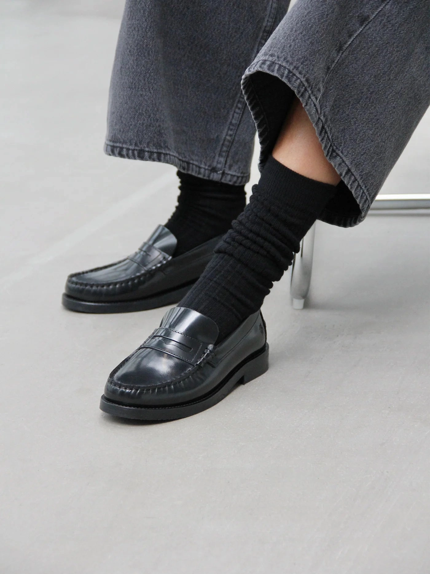 Playboy Norah Black Polido Types Of Loafers