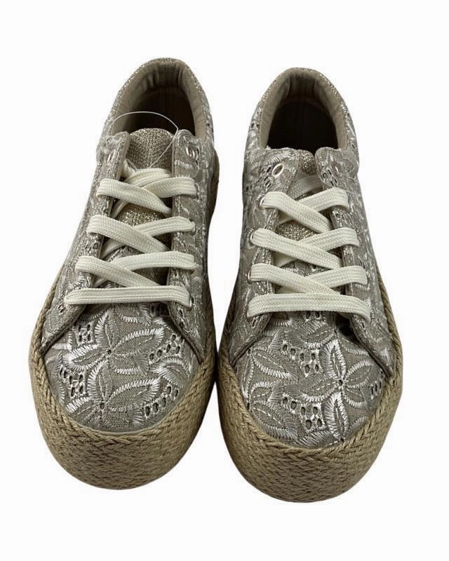 Sommerliche Sneaker 2 GO FASHION 8911-302-318 Damen Sneaker Taupe Synthetik