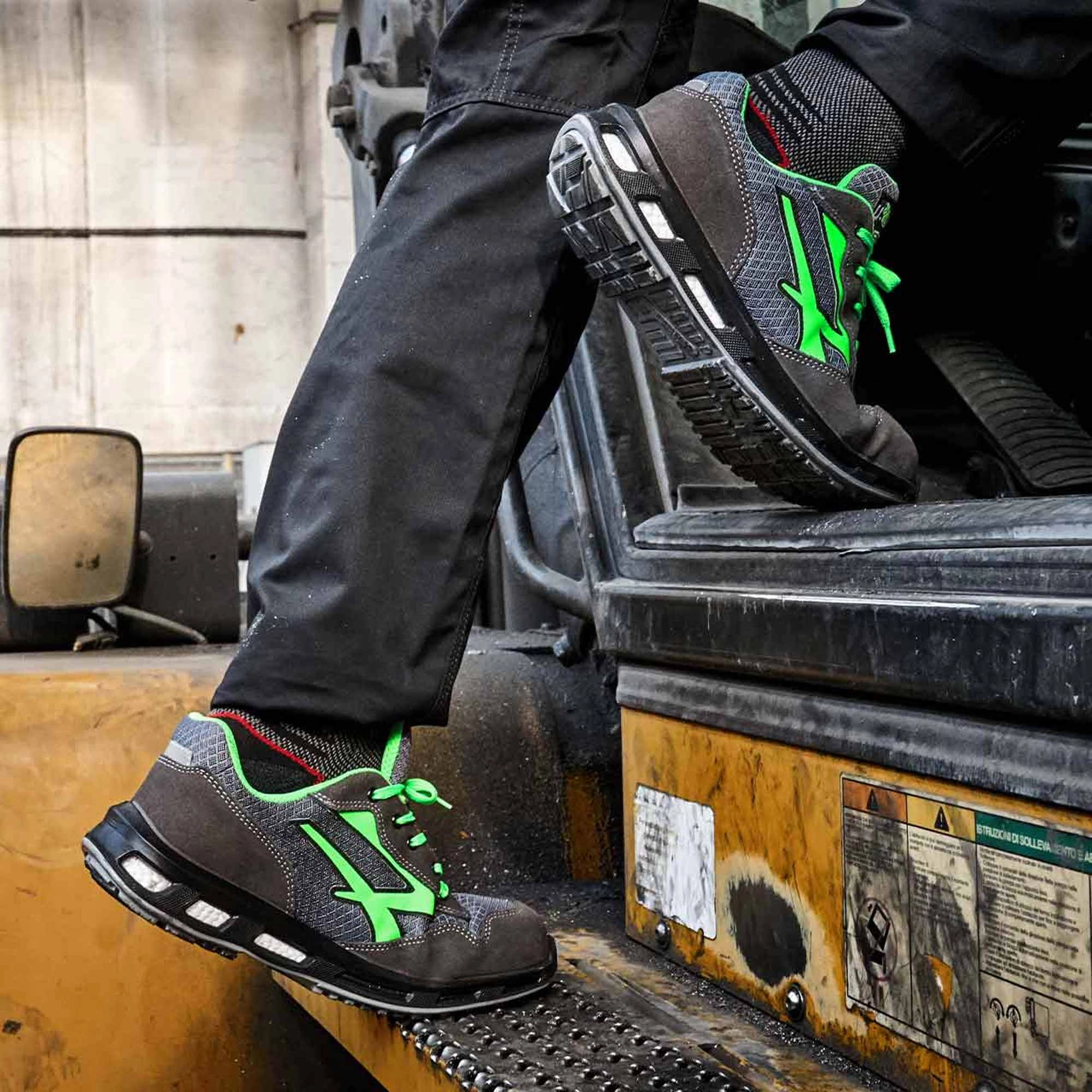 Atlas Sicherheitsschuhe S3 Halbschuhe Sicherheitsschuh S1P ESD | Veloursleder | Alu-Schutzkappe | rutschhemmend | U-Power Point ESD