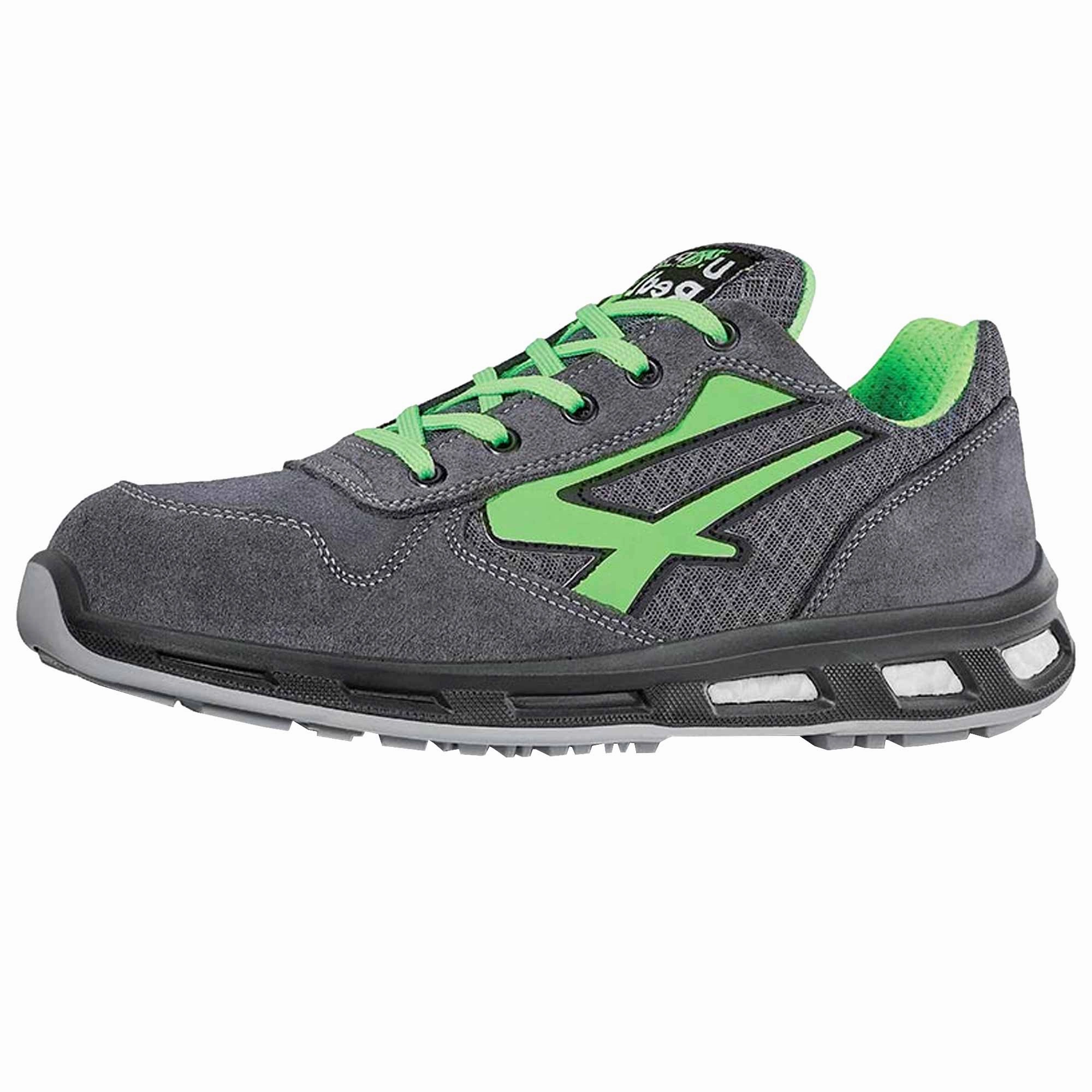 Sicherheitsschuh S1P ESD | Veloursleder | Alu-Schutzkappe | rutschhemmend | U-Power Point ESD Isolierende Sicherheitsschuhe