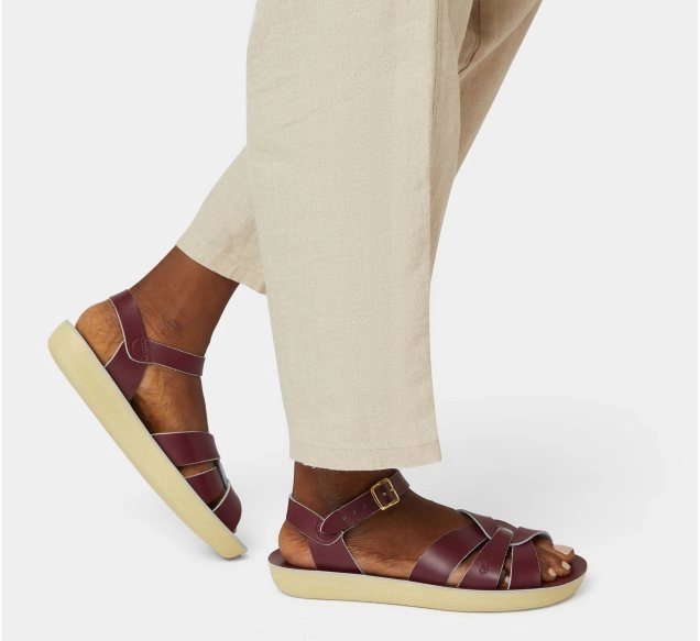 Salt Water Sandalen SWIMMER ADULT Claret Sandalen Aus Schnur