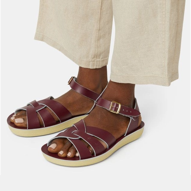 Salt Water Sandalen SWIMMER ADULT Claret Vegane Sandalen Plateau