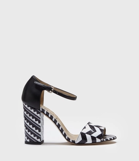 Sandaletten Gianna schwarz Gold Strappy Sandals