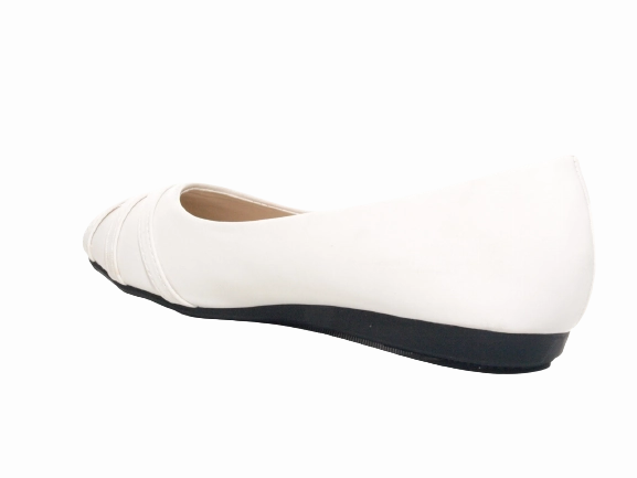 Lederschuhe Baby Gefüttert Mdchen Slipper Halbschuhe Ballerina Loafer Mokassins Slip On Flats Freizeit White # 564