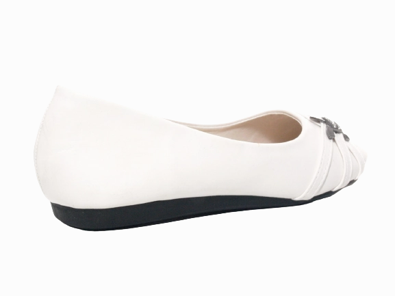 Mdchen Slipper Halbschuhe Ballerina Loafer Mokassins Slip On Flats Freizeit White # 564 Amazpn Lederschuhe
