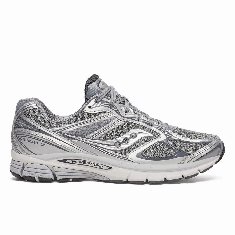 Saucony Progrid Guide 7 Grey Silver Mongkok Sneaker Street