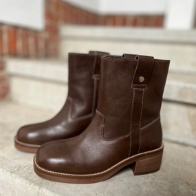Stiefel Cut Out SAY MORE - BROWN/TAN - BROWN