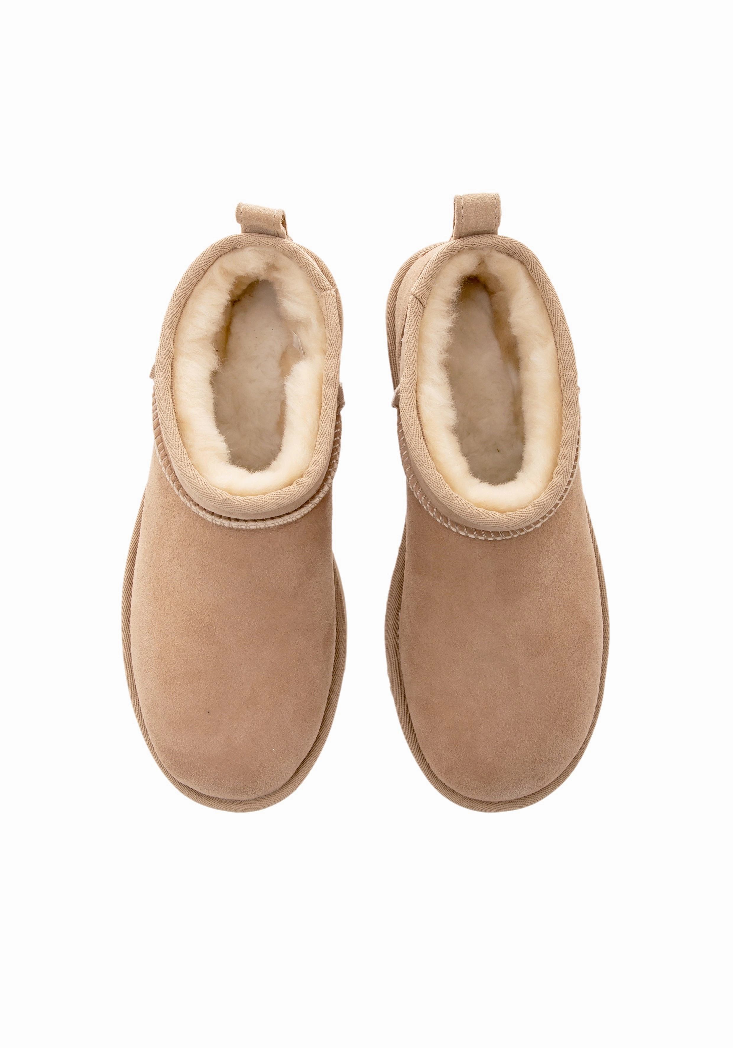 W Classic Ultra Mini sand Stiefel Mit Strasssteinen