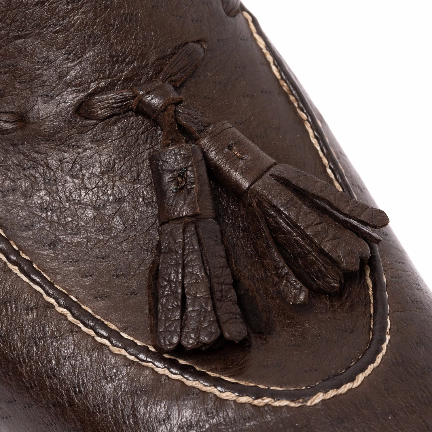 Leather Sole Penny Loafers Limited Edition: Tassel-Loafer "Iconic Peccary Tassel" - reine Handarbeit