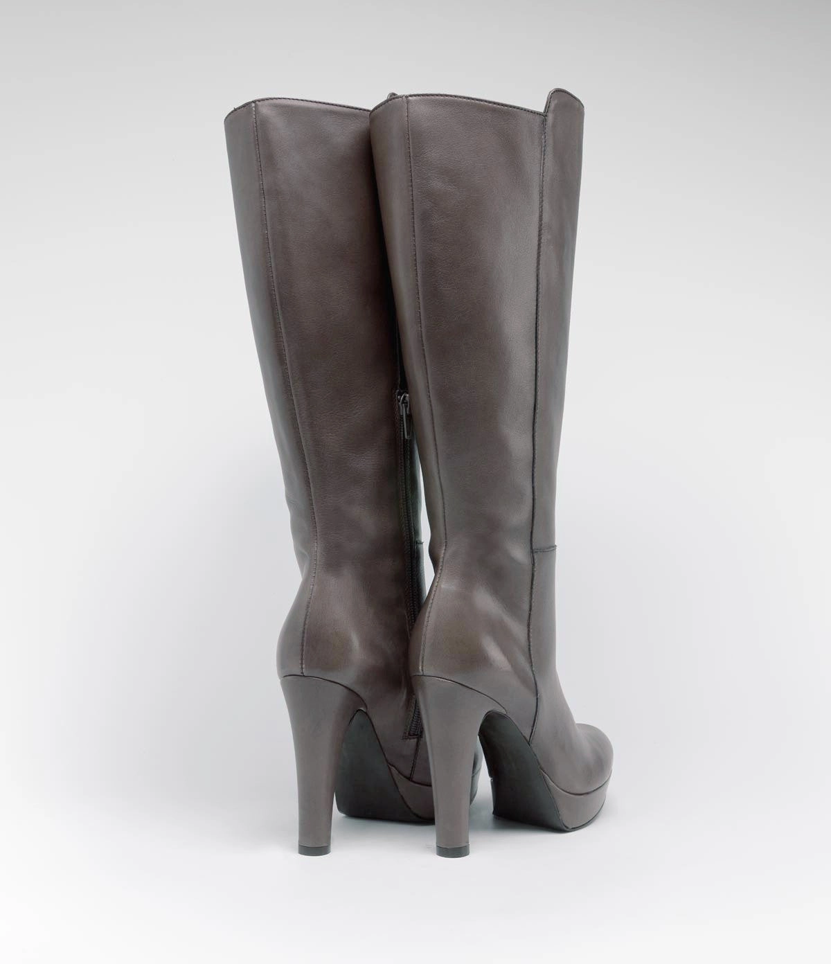 Langschaftstiefel Aurelia taupe Stiefel Günstig Online Kaufen