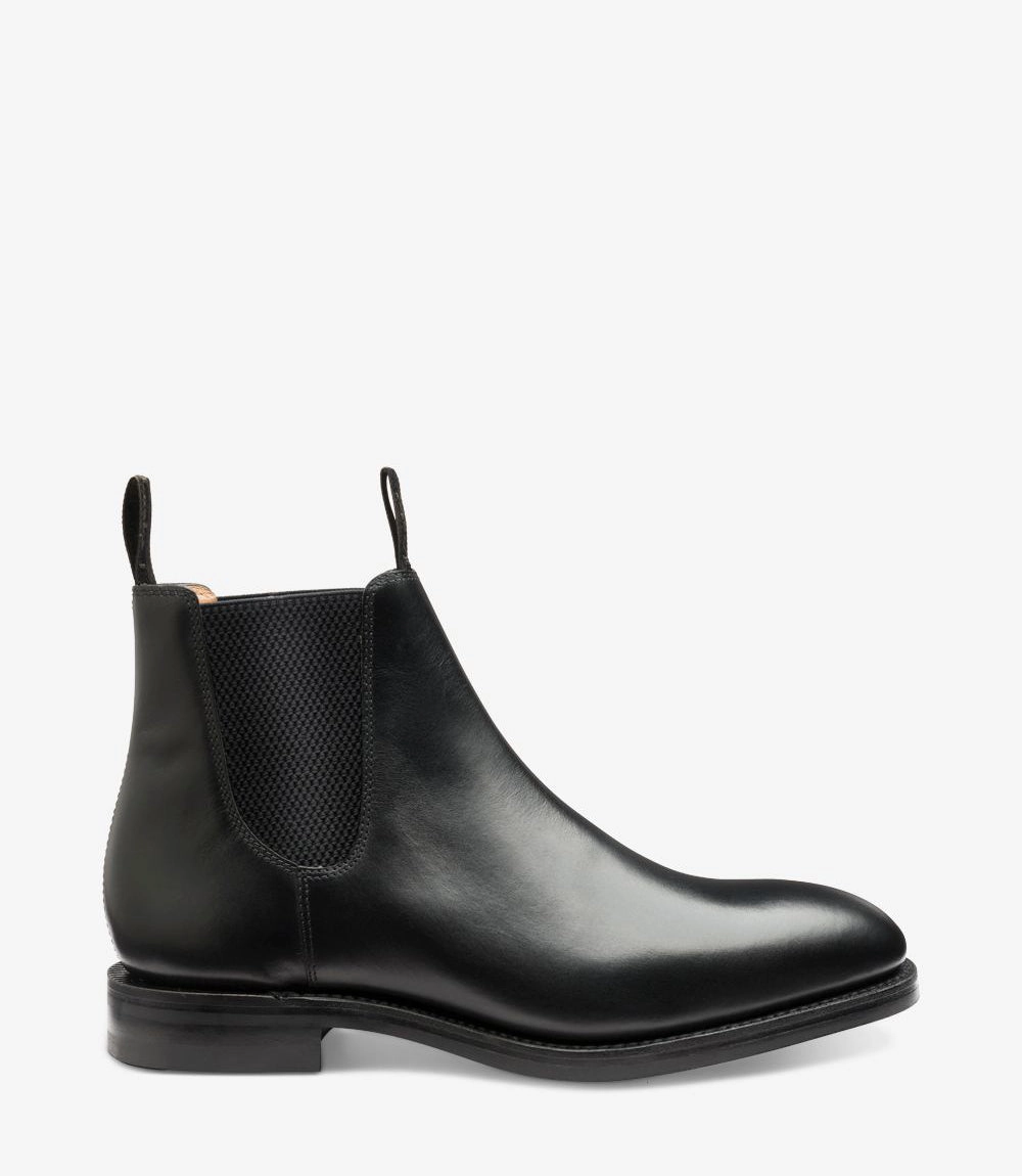 Loake 1880 Chatsworth Leather Chelsea Boots Crepe Sole