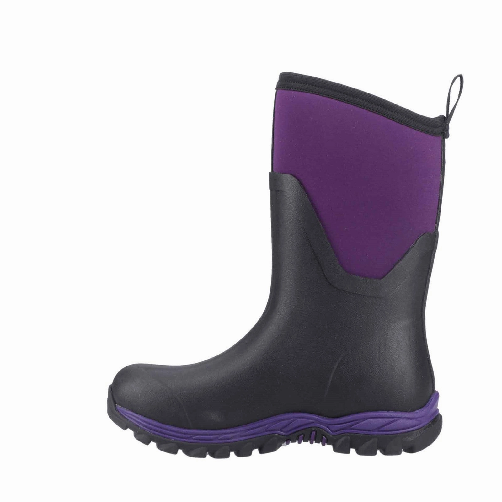 Damen Arctic Sport II Kurzstiefel | Black/Acai Stiefel Mit Naht