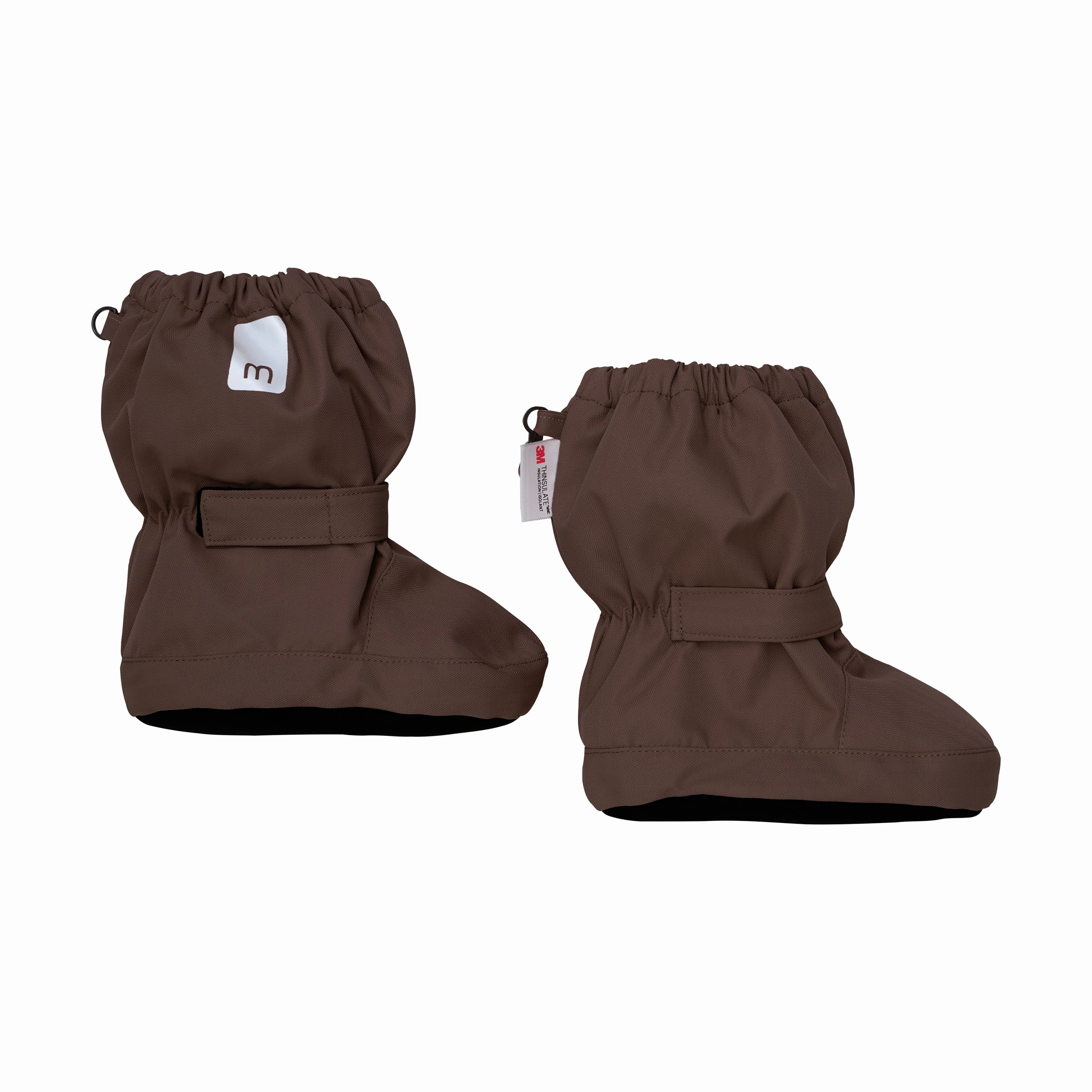 Schneeschuh Bracken Braun von Minymo Winter Stiefeletten Weite H