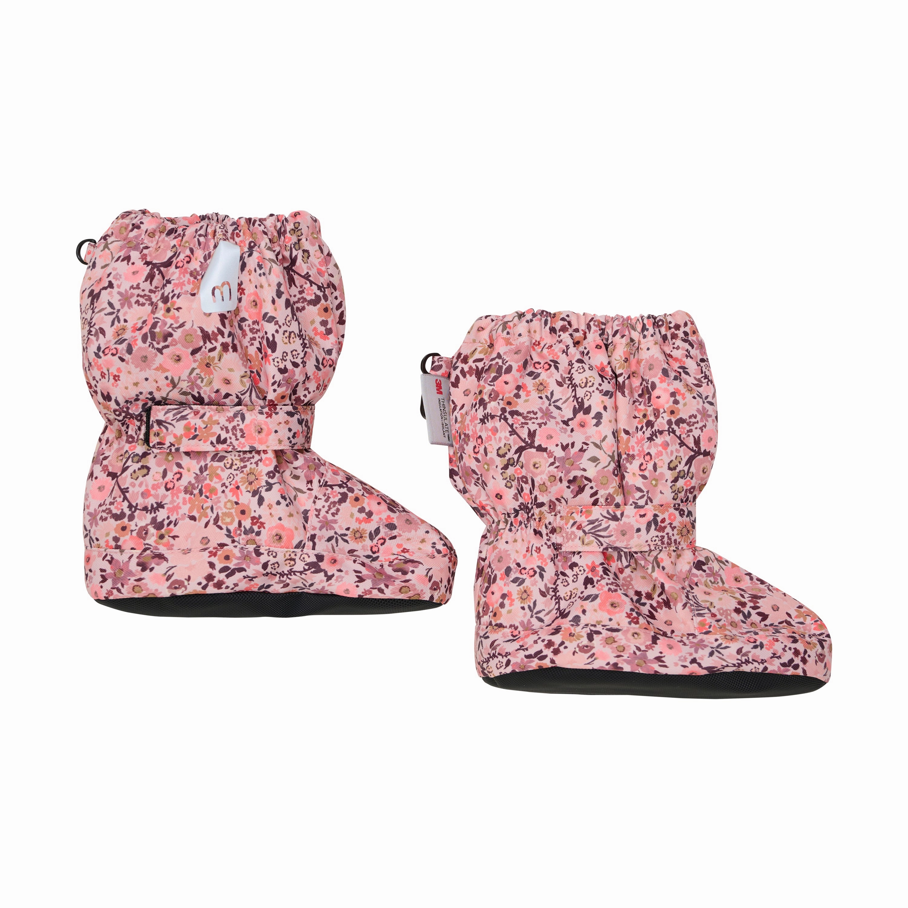 Stiefeletten Tex Schneeschuh Peach Whip mit Blumenmuster von Minymo