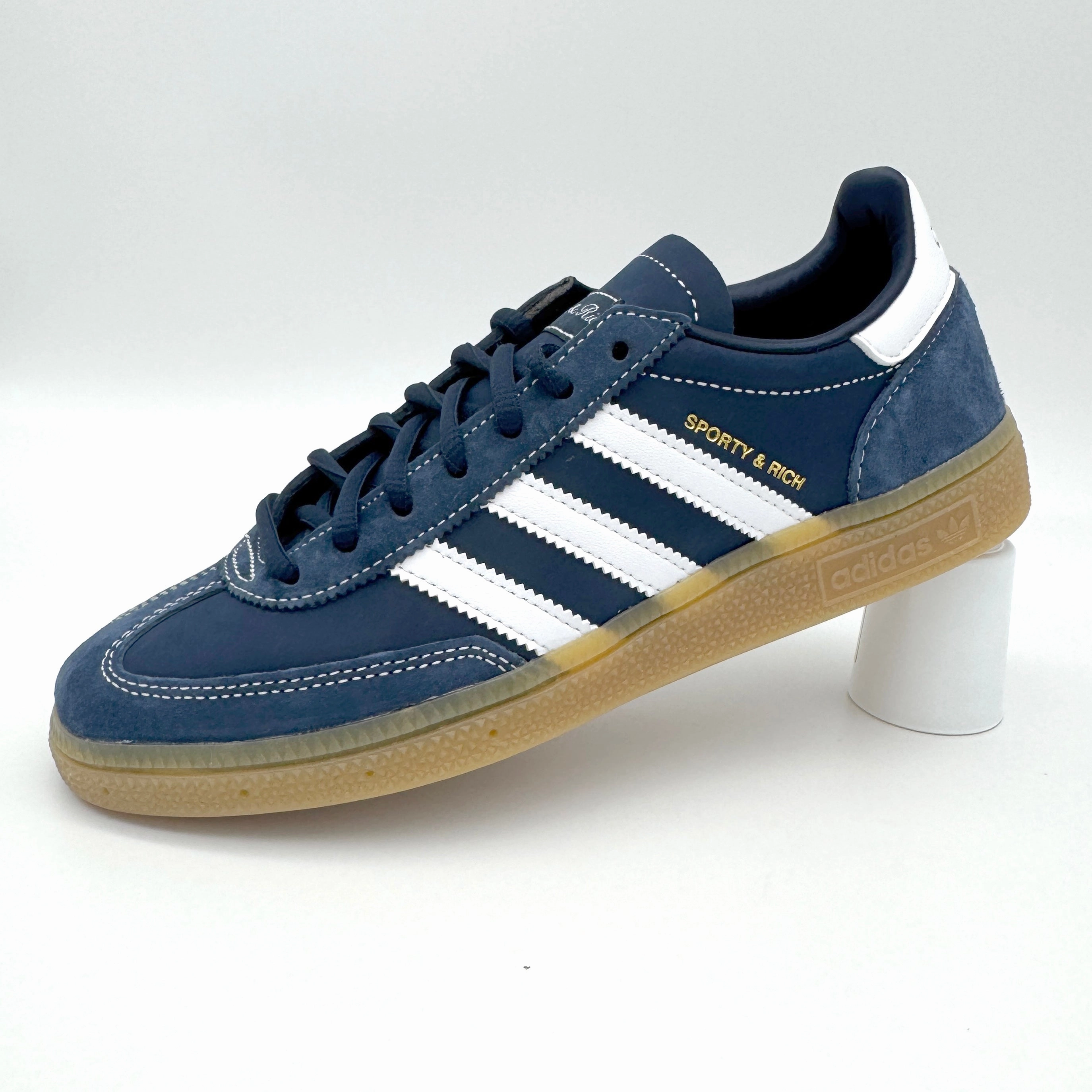 adidas Handball Spezial Sporty & Rich Navy Blau Sneaker Mit Löchern