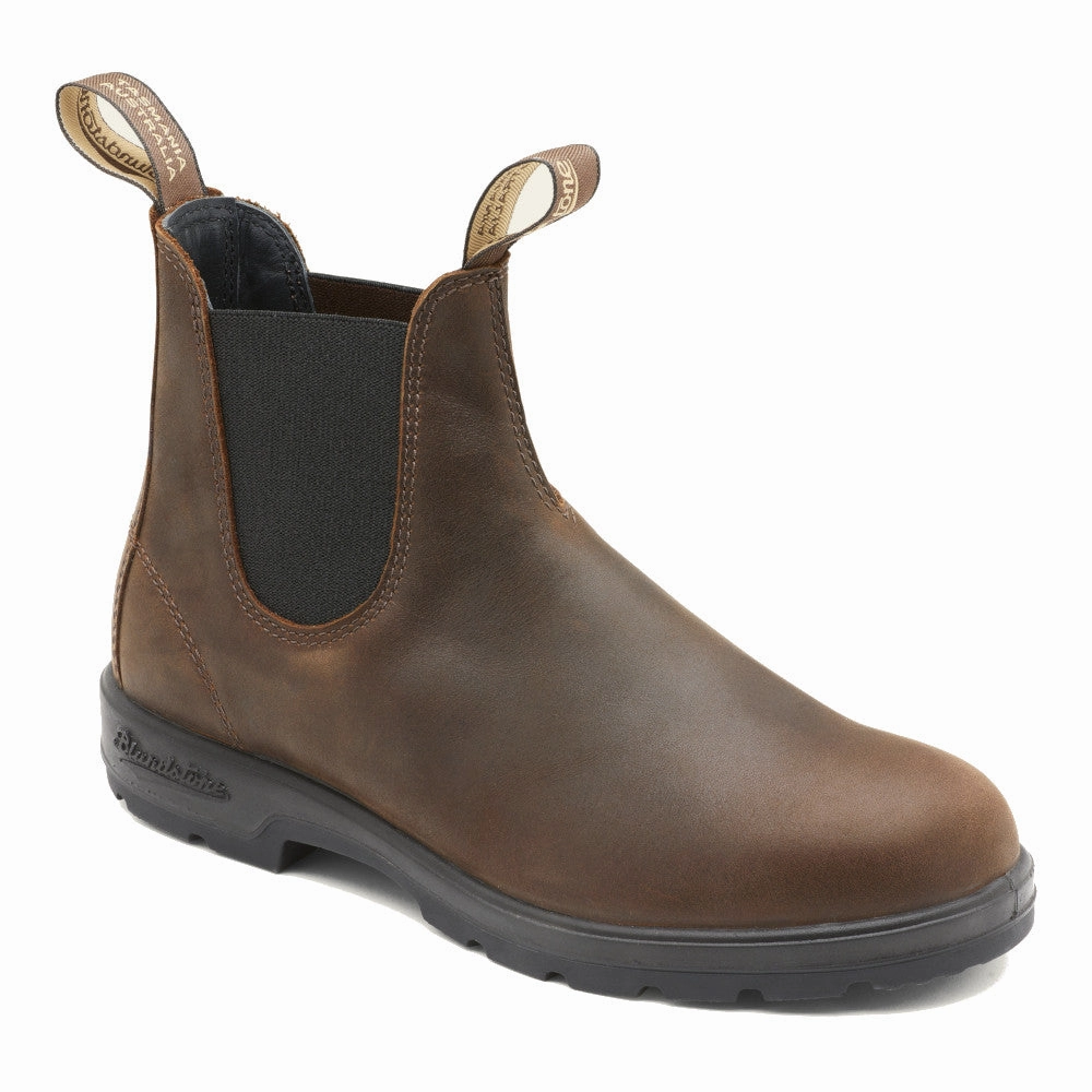 Blundstone - 1609 Klassische antike Chelsea-Stiefel // Braun Chelsea Boots Breit