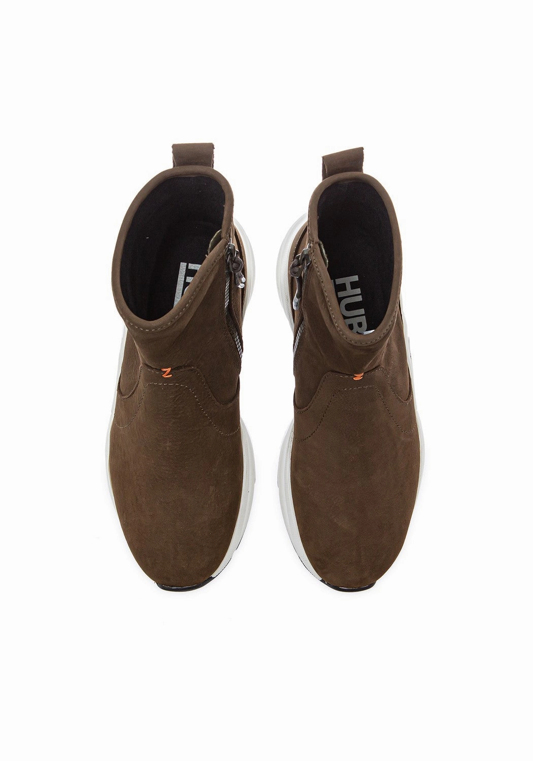 Rock High N42 Nubuck/Terry dk.moss/owht Stiefel Mit Fell Außen