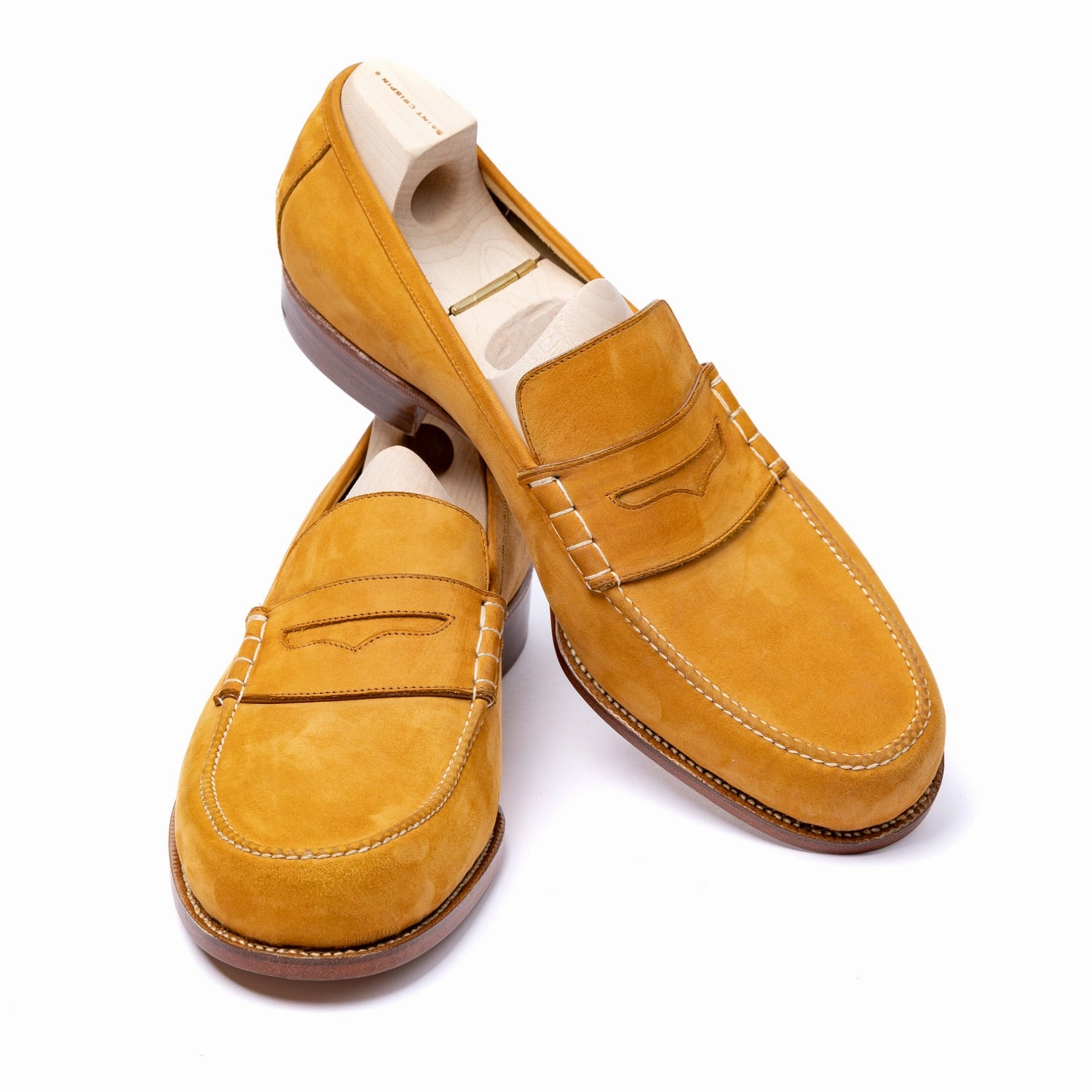 The Original Penny Loafers Loafer "Beefroll Casual Penny" aus Nubuk-Kalbsleder - reine Handarbeit
