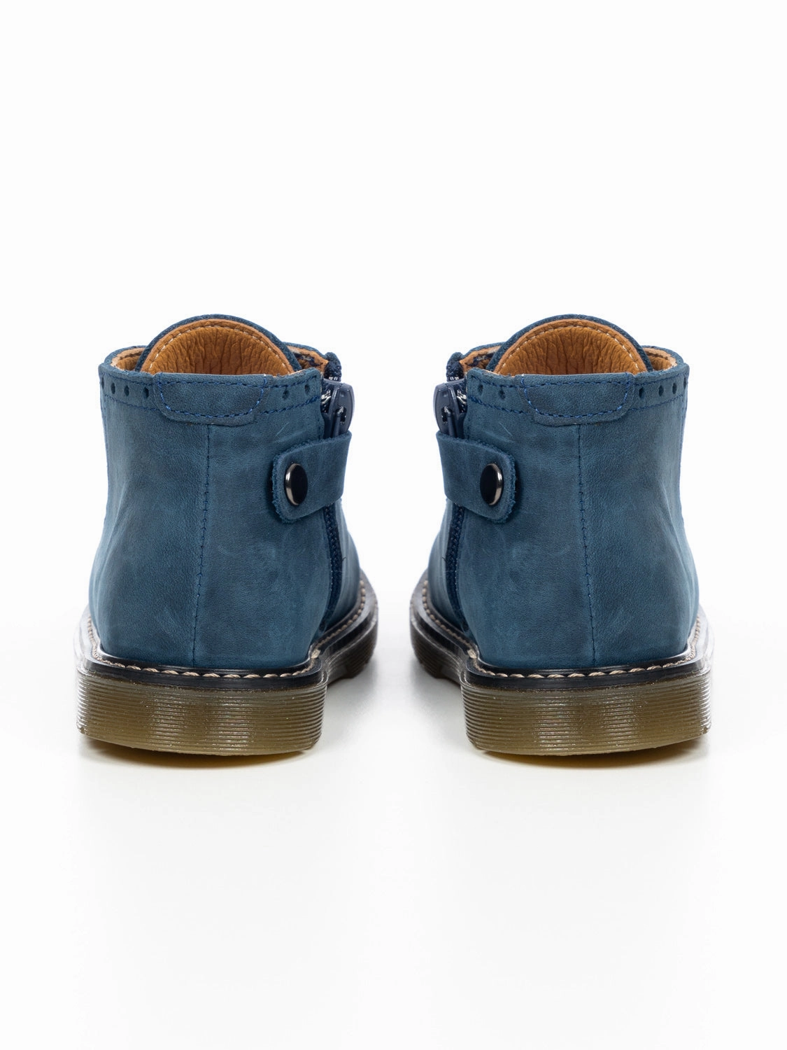 Lederschuhe Wasserdicht Machen Mit Wachs Schnrschuhe aus Leder - Blau