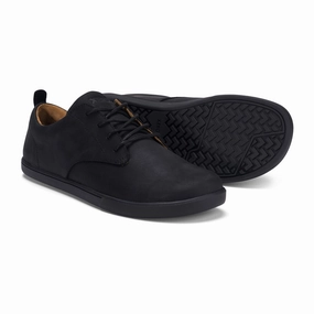 Lederschuhe Mit Durchgehender.sohle Xero Shoes Glenn - black