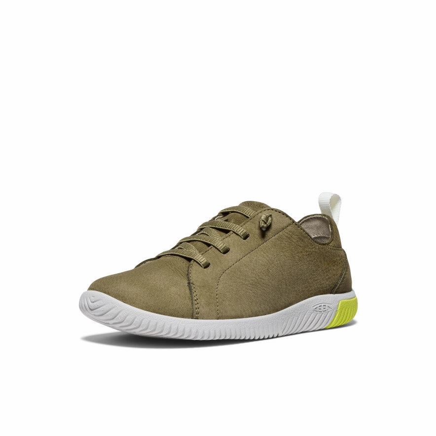 Big Kids' KNX Leather Sneaker  |  Martini Olive/Evening Primrose Sneaker Cleaner Berlin → Sneaker Cleaner