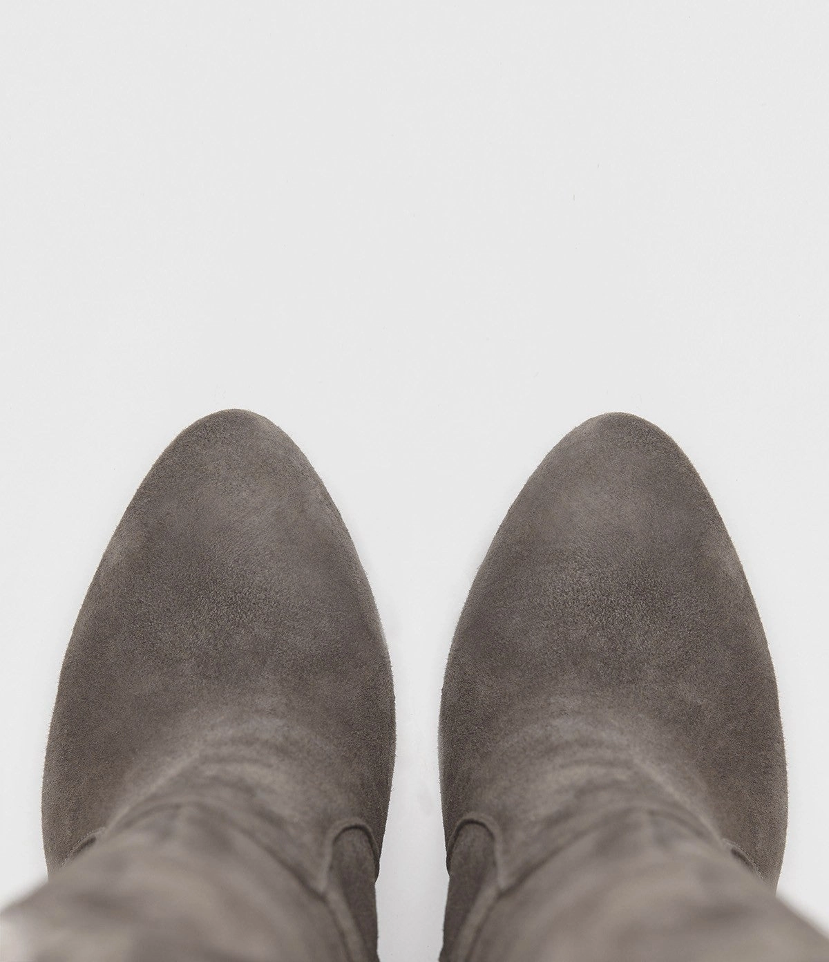 High Heels Stiefel Olivia taupe Schmalschaft Stiefel Xs