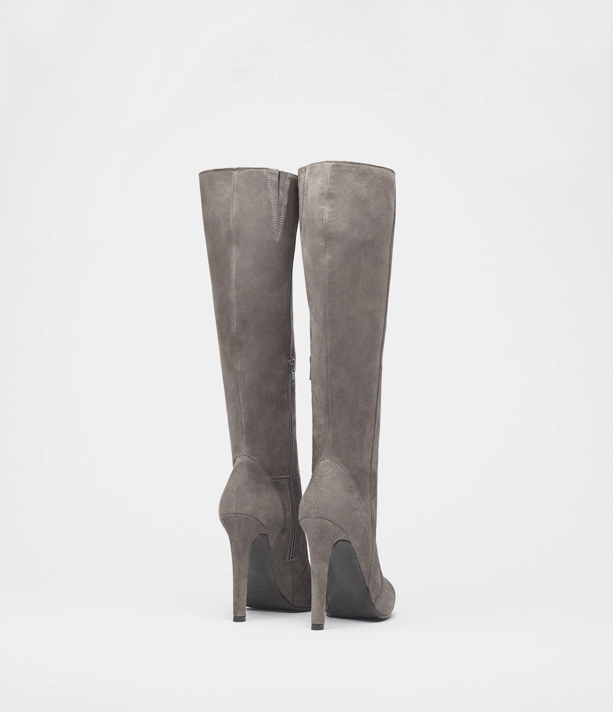 High Heels Stiefel Olivia taupe Awn Stiefel