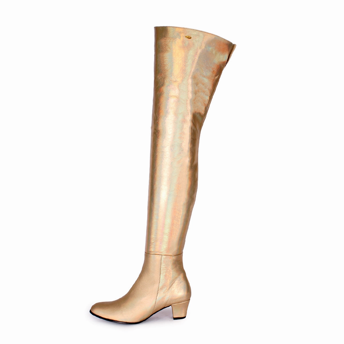 Stiefel Hip Overkneestiefel "Frdrique Bel" (Modell 595) Leder gold